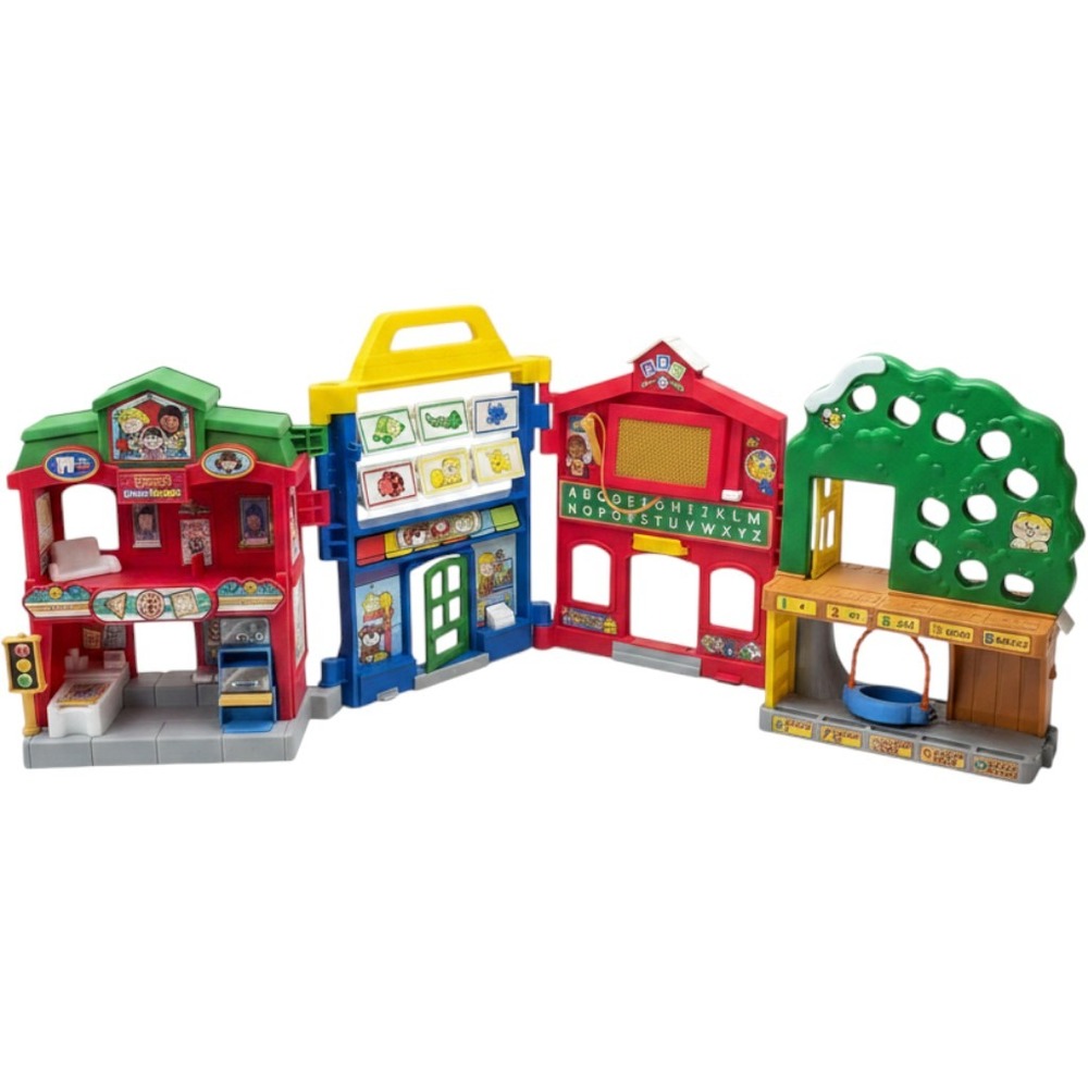 Fisher-Price Little People Time to Learn Preschool Playset M8867 2008Folding Toy